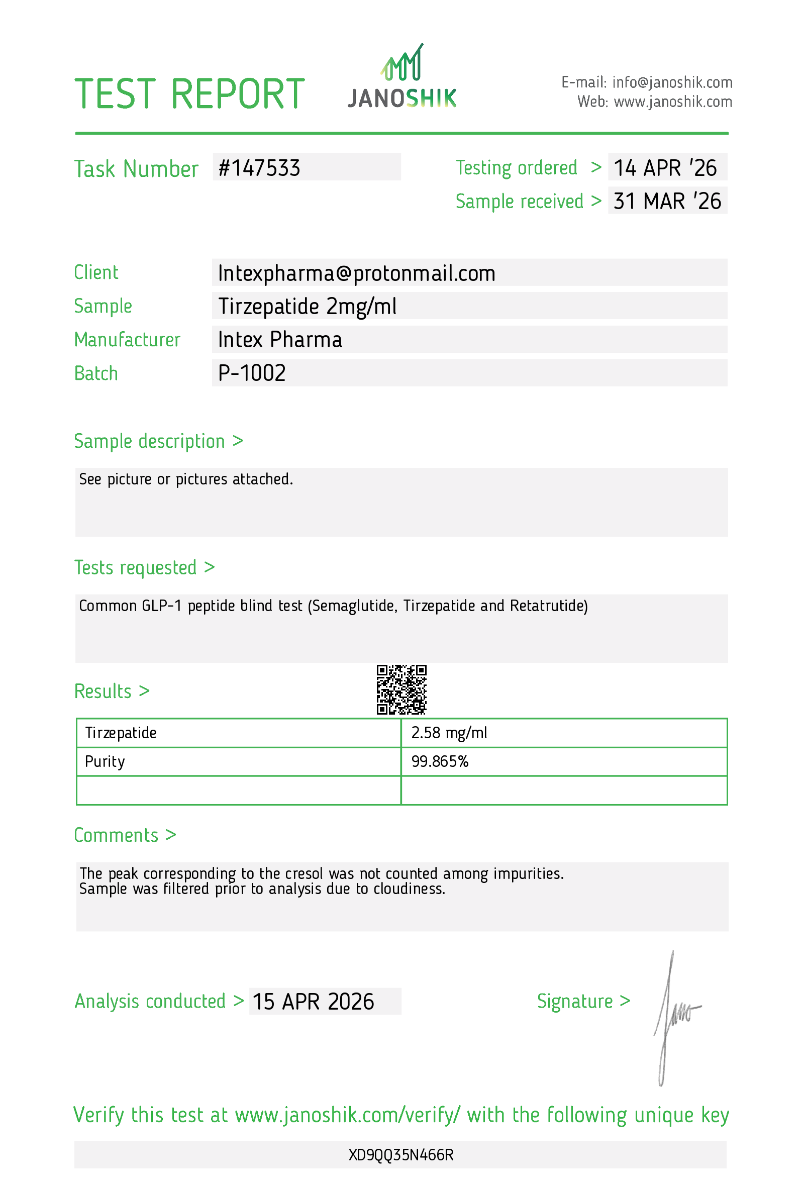 Intex Tirzepatide 2mg - Image 2